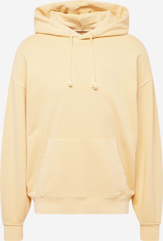 Felpa 'Red Tab Sweats Hoodie' di LEVI'S ® in giallo: frontale