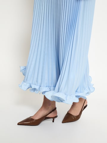 Jupe 'PCOlivia' Peppercorn en bleu