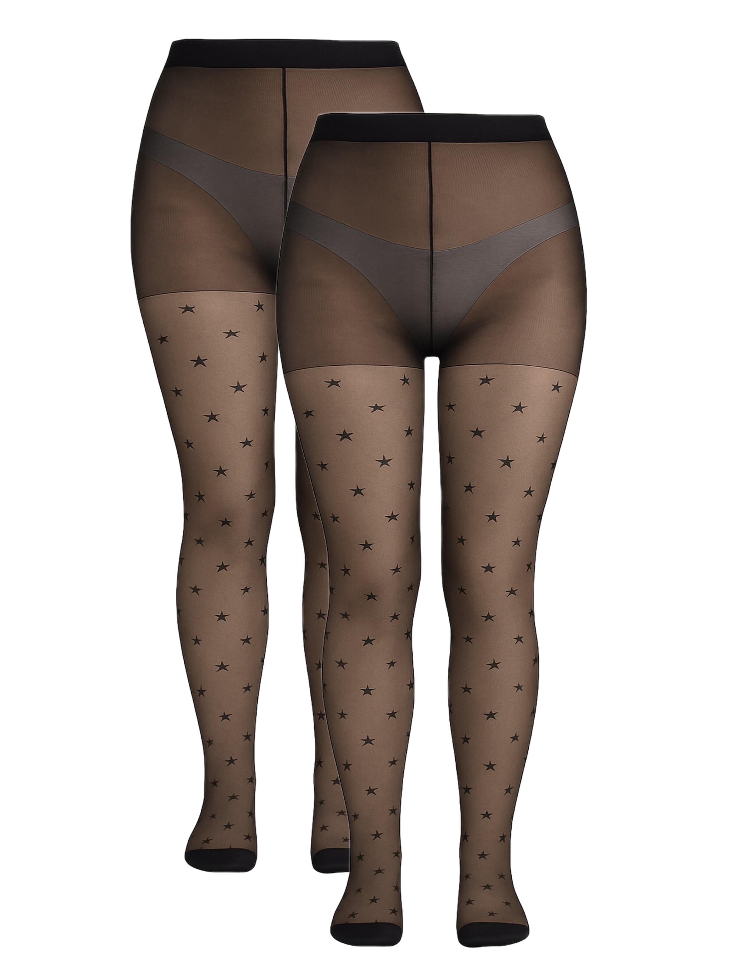 C&City Panty's in Zwart: voorkant