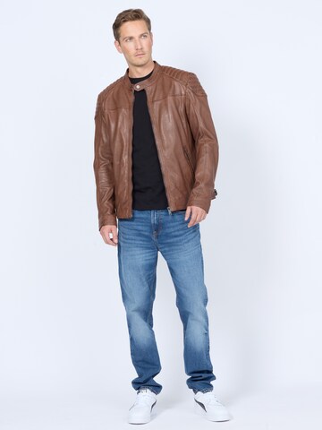 Veste mi-saison Maze en marron