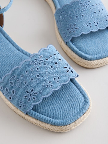 Sandales Next en bleu