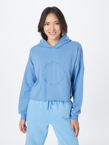 ABOUT YOU Sweatshirt 'Malin' in Blue: front