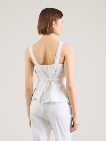 Camicia da donna di Abercrombie & Fitch in bianco