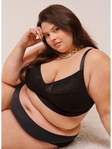 Invisible Soutien-gorge 'Lstina' Devoted by Zizzi en noir