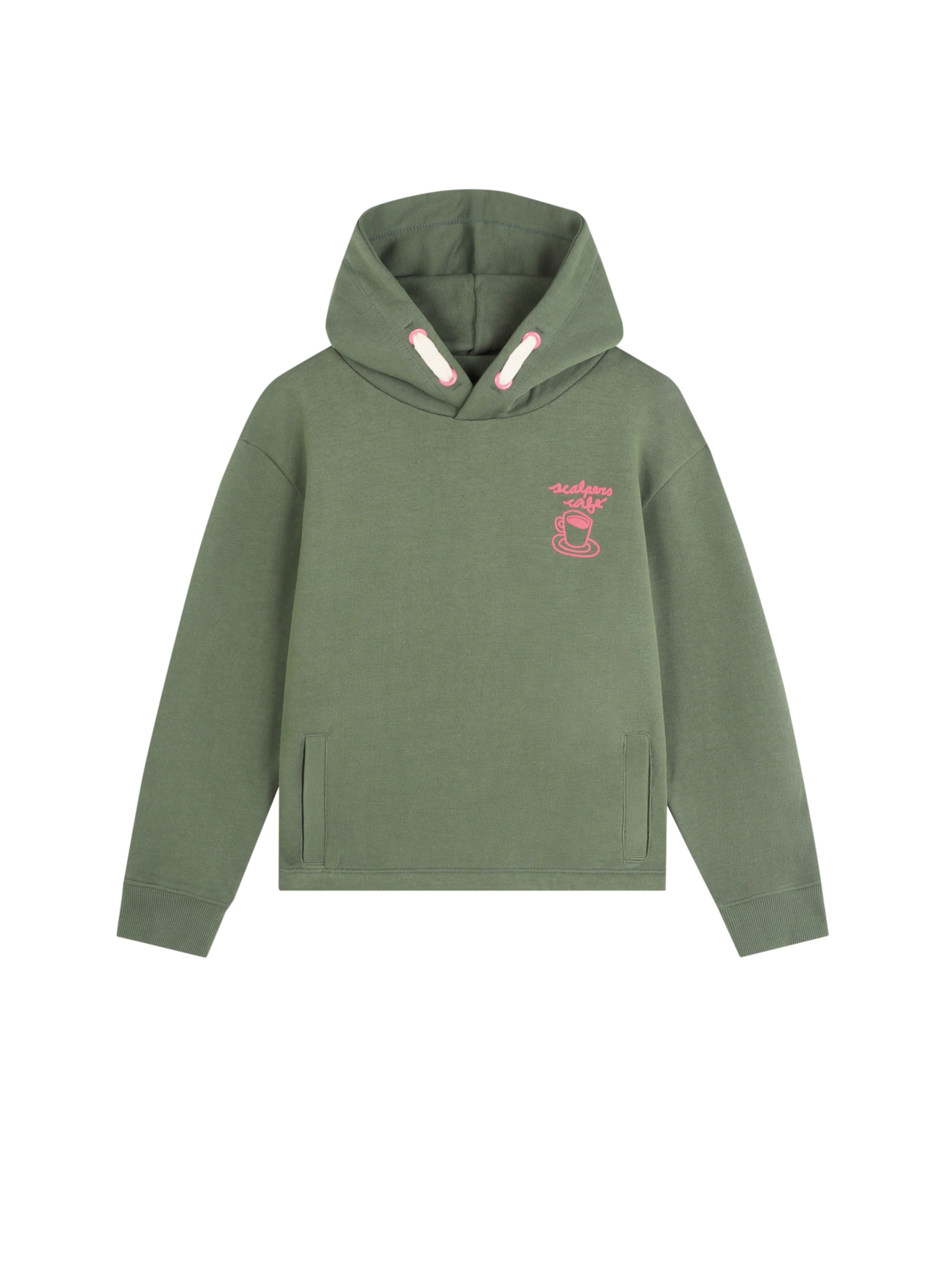 Felpa ' ' di Scalpers in verde: frontale