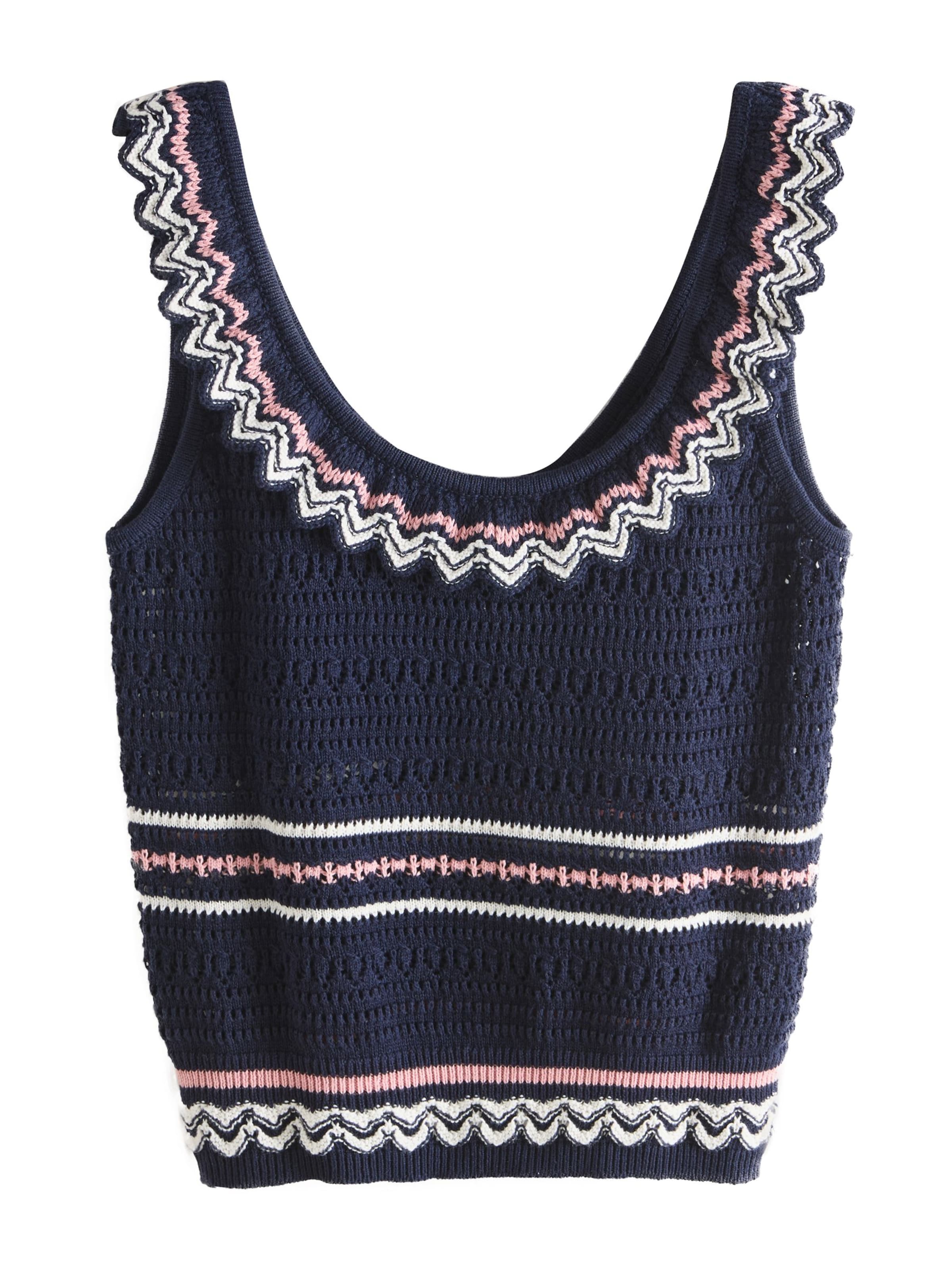 Next Kardigany – modrá: přední strana