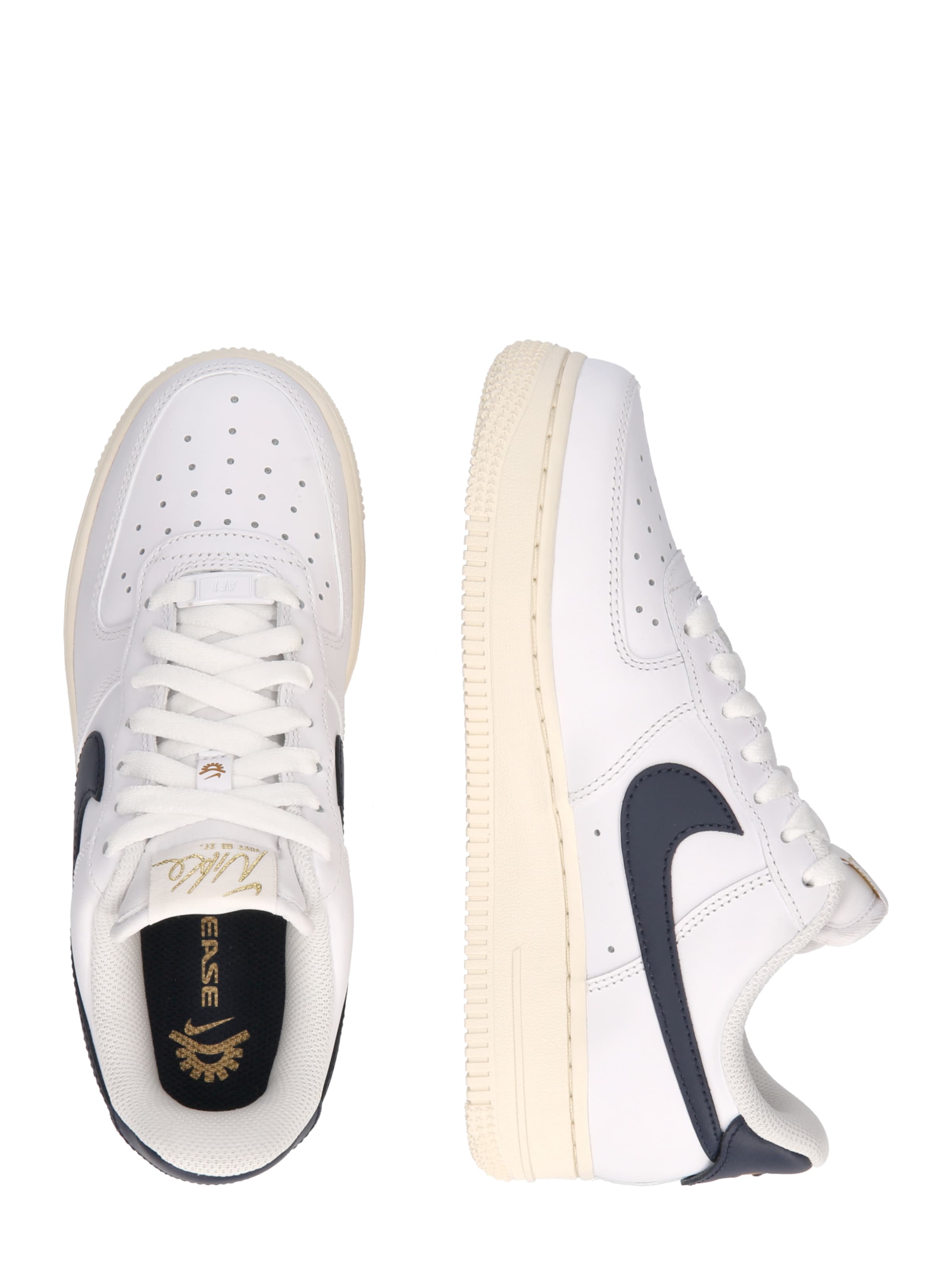 Baskets basses 'AIR FORCE 1 '07 FLYEASE' Nike Sportswear en blanc
