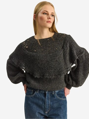 Bianco Lucci - Pullover 'Pullover' em cinzento