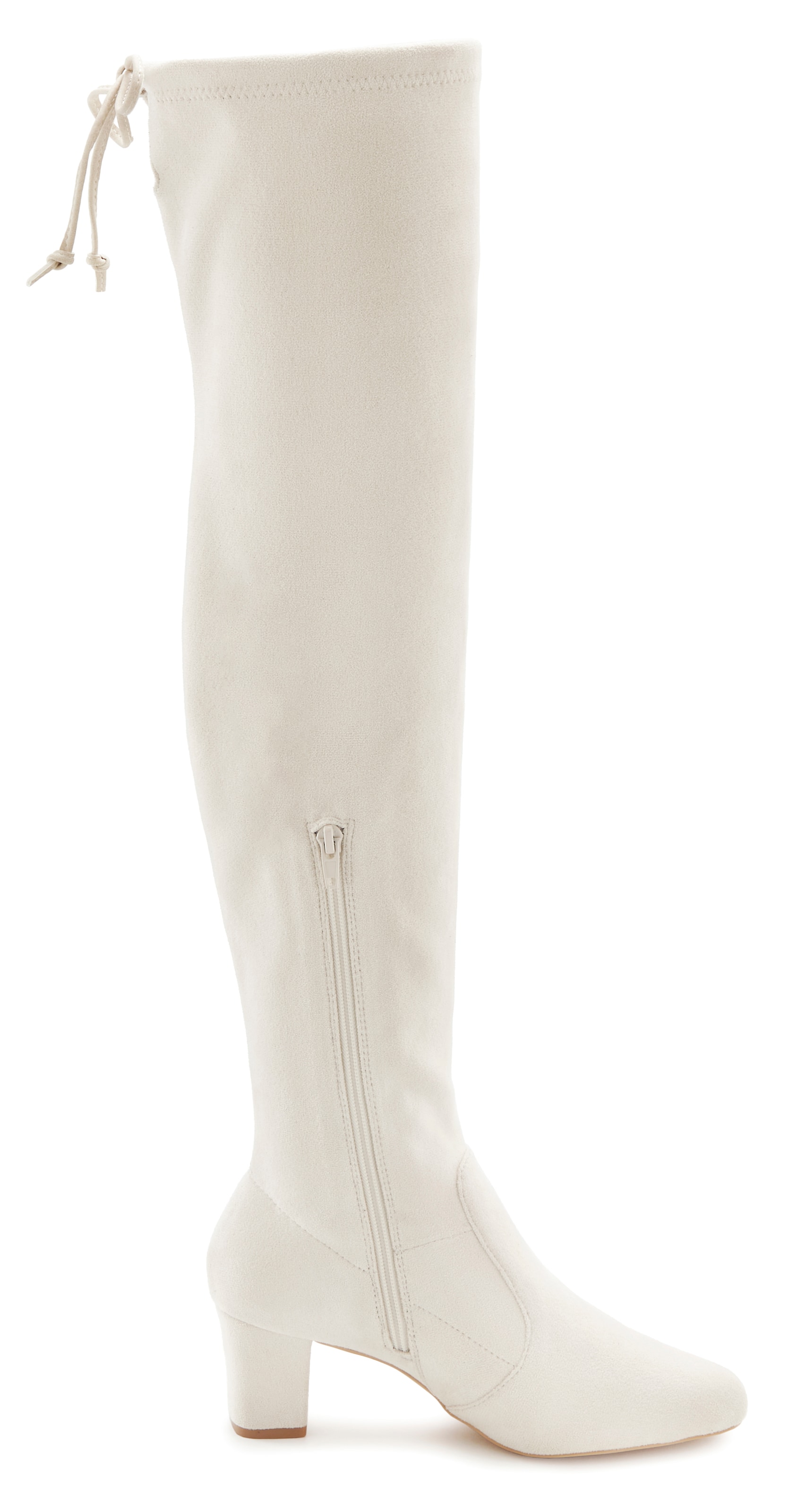 LASCANA - Botas sobre la rodilla en beige