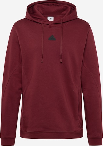 ADIDAS SPORTSWEAR Sport sweatshirt 'City Escape' i röd: framsida