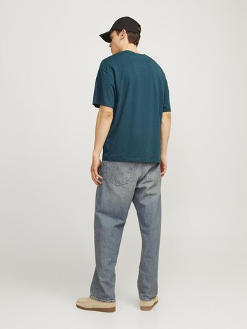 JACK & JONES T-Shirt 'JJELegacy' in Blau