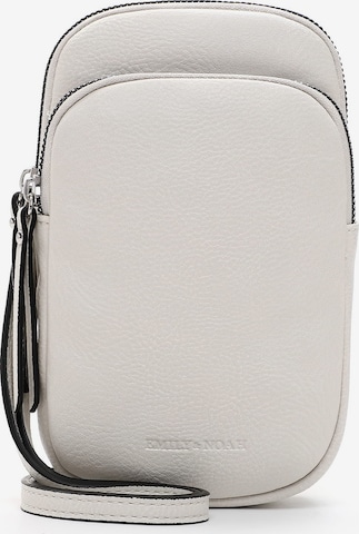 Emily & Noah Skuldertaske 'Emma' i beige: forside