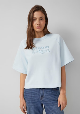 s.Oliver Sweatshirt in Blue: front