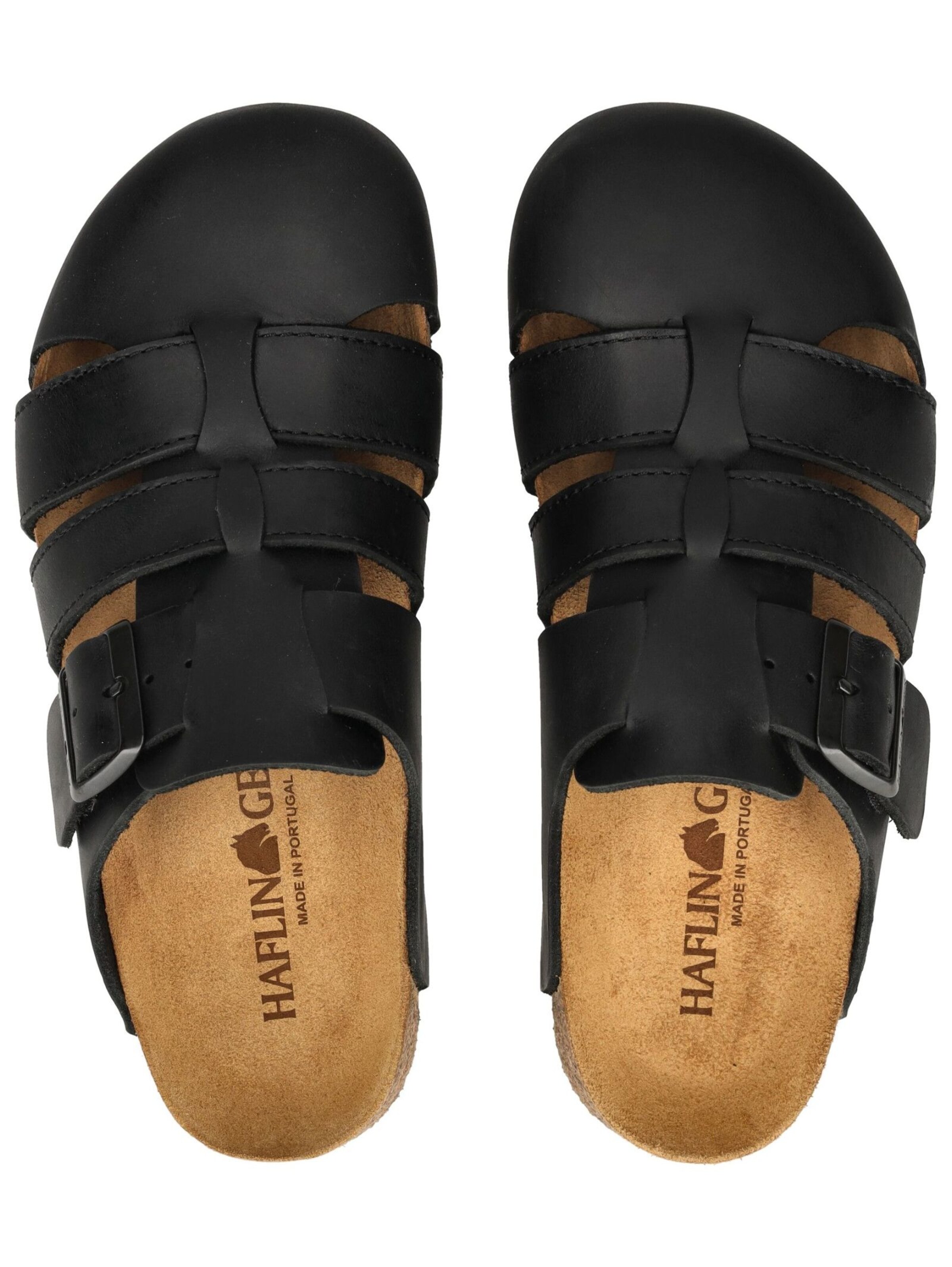 Mule HAFLINGER en noir