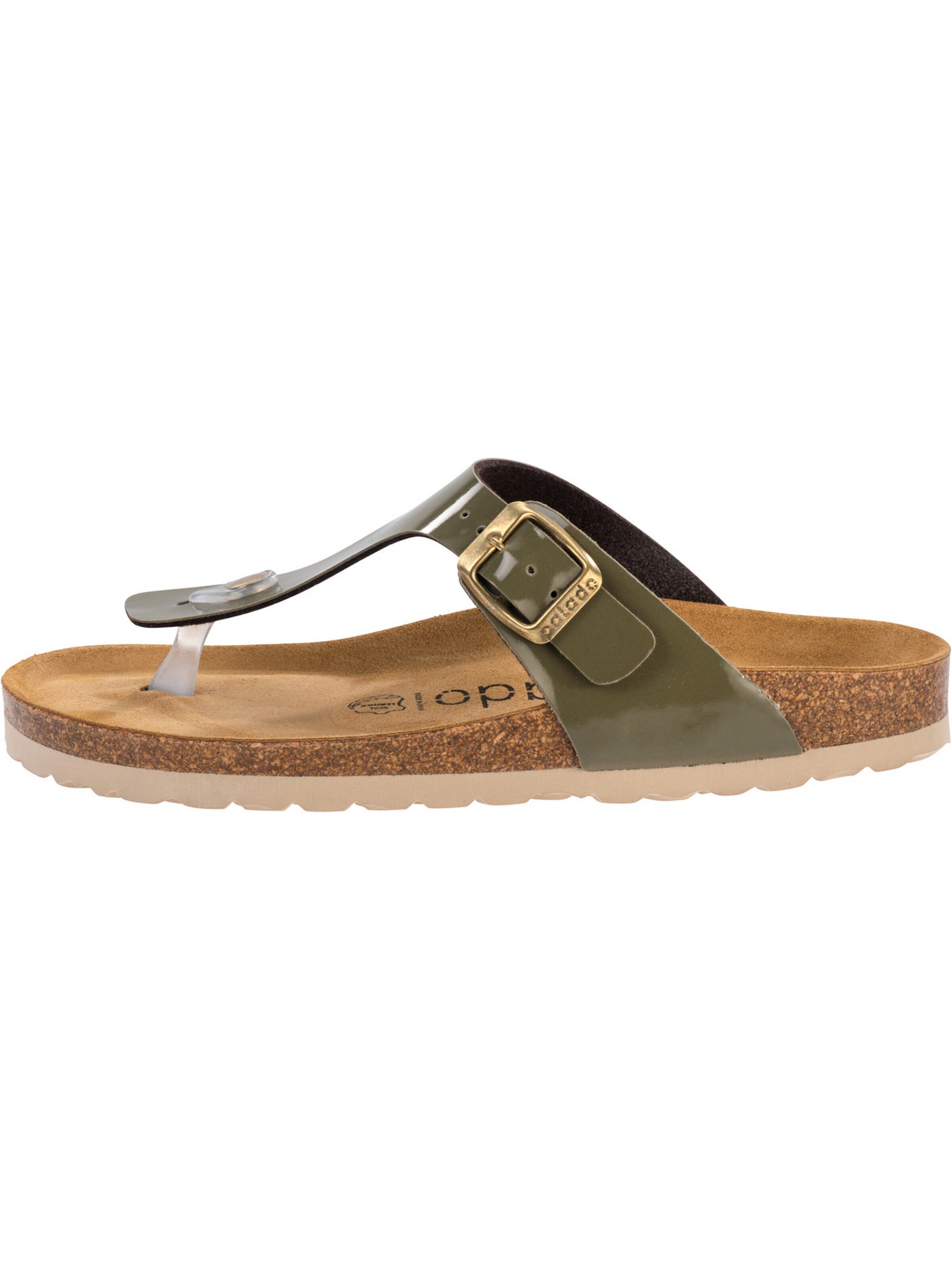 Palado - Sandalias de dedo 'Kos Lack' en verde