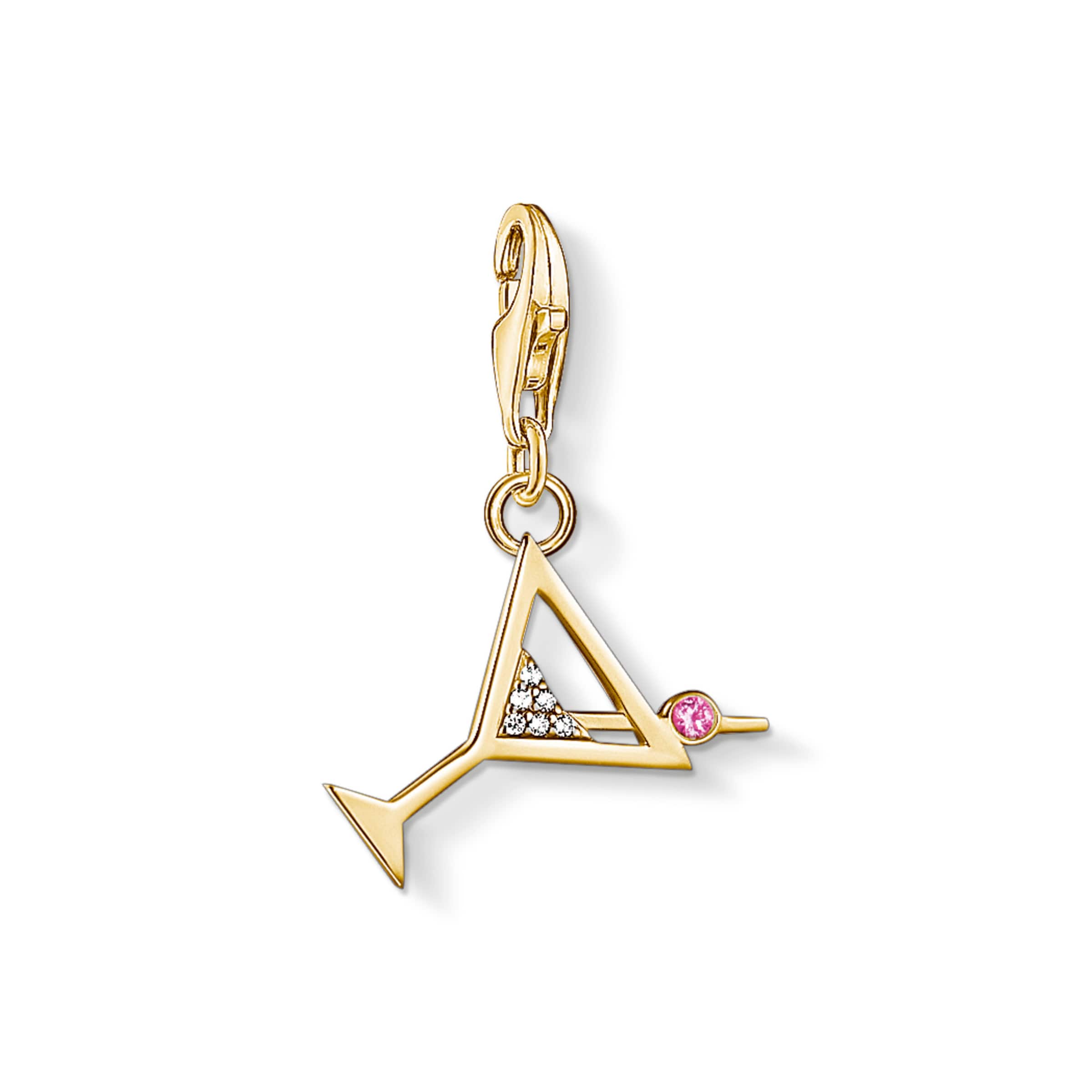 Thomas Sabo Anhänger in Gold: Vorderseite