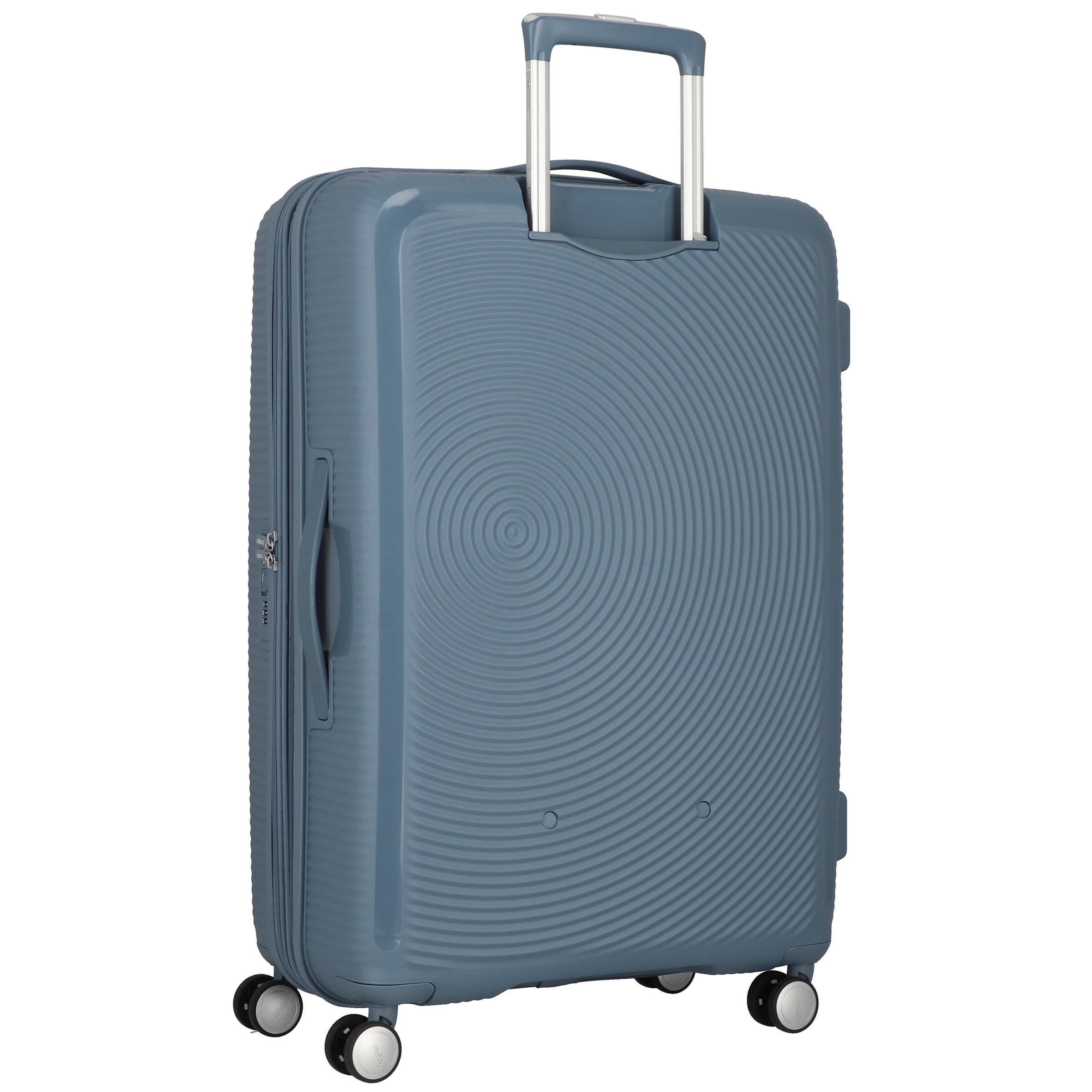 American Tourister Trolley 'Soundbox' in Blauw