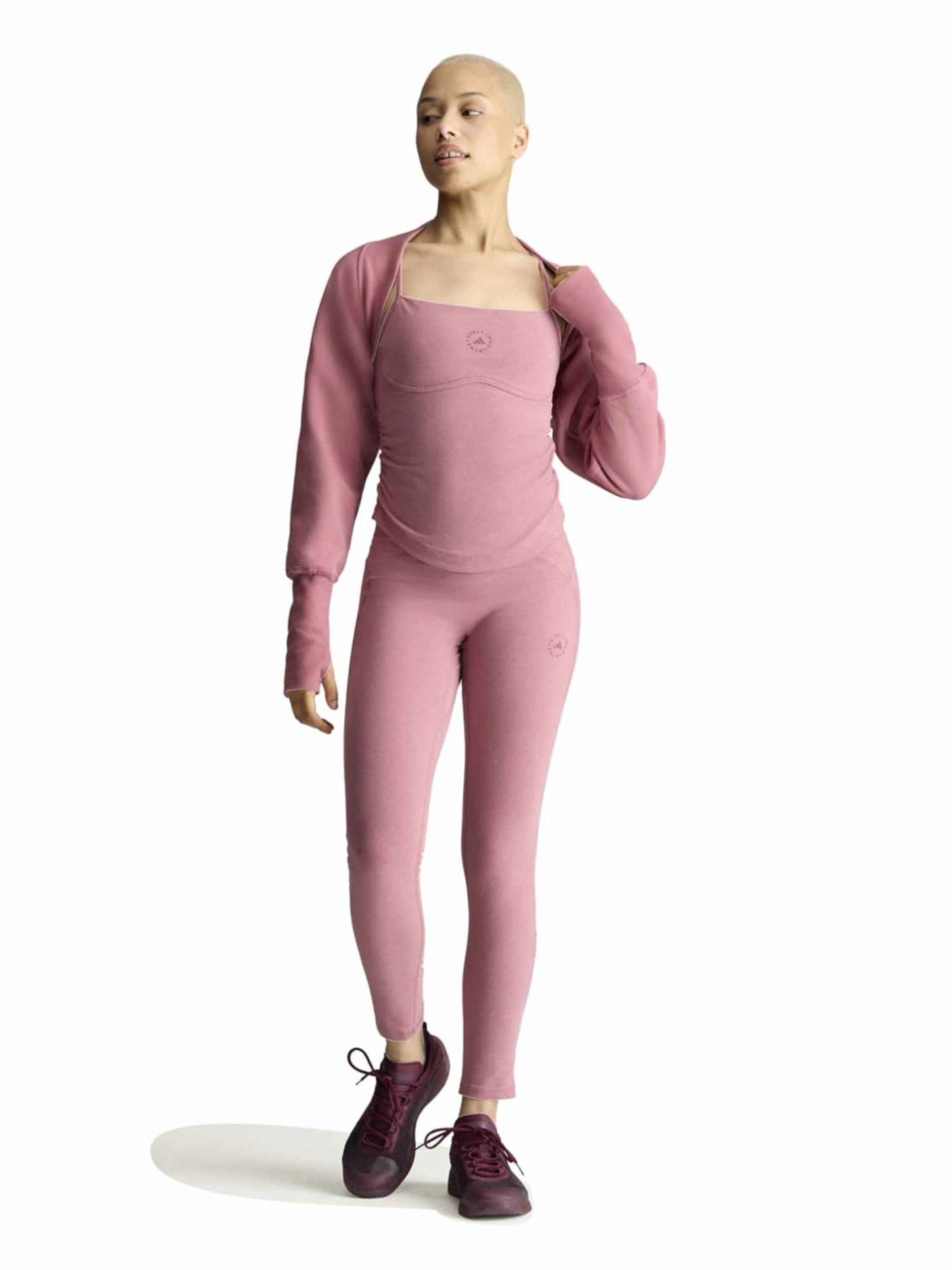 ADIDAS BY STELLA MCCARTNEY Skinny Sportnadrágok 'Studio' - piros