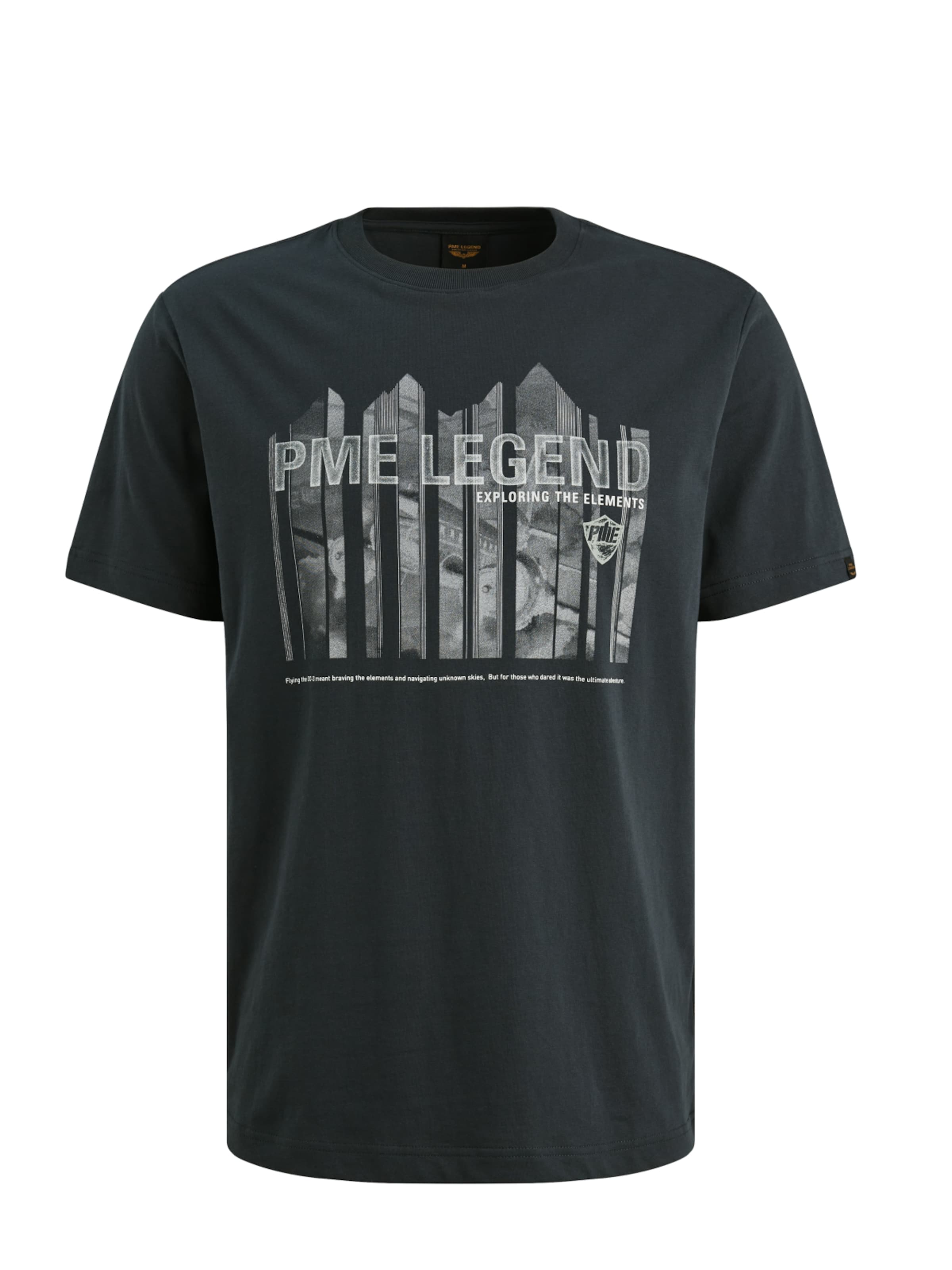 Pme-Legend Shirt 'PME Legend - Heren t-shirt' in Blauw: voorkant