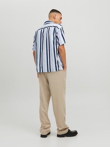 JACK & JONES - Ajuste confortable Camisa en azul