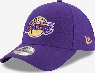 Kepurė '9FORTY NBA THE LEAGUE LA LAKERS' iš NEW ERA, spalva – geltona / tamsiai violetinė / balta, Prekių apžvalga