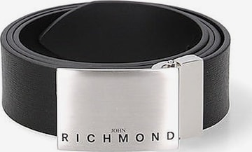 Sweat-shirt 'Men's belts' Richmond en noir : devant