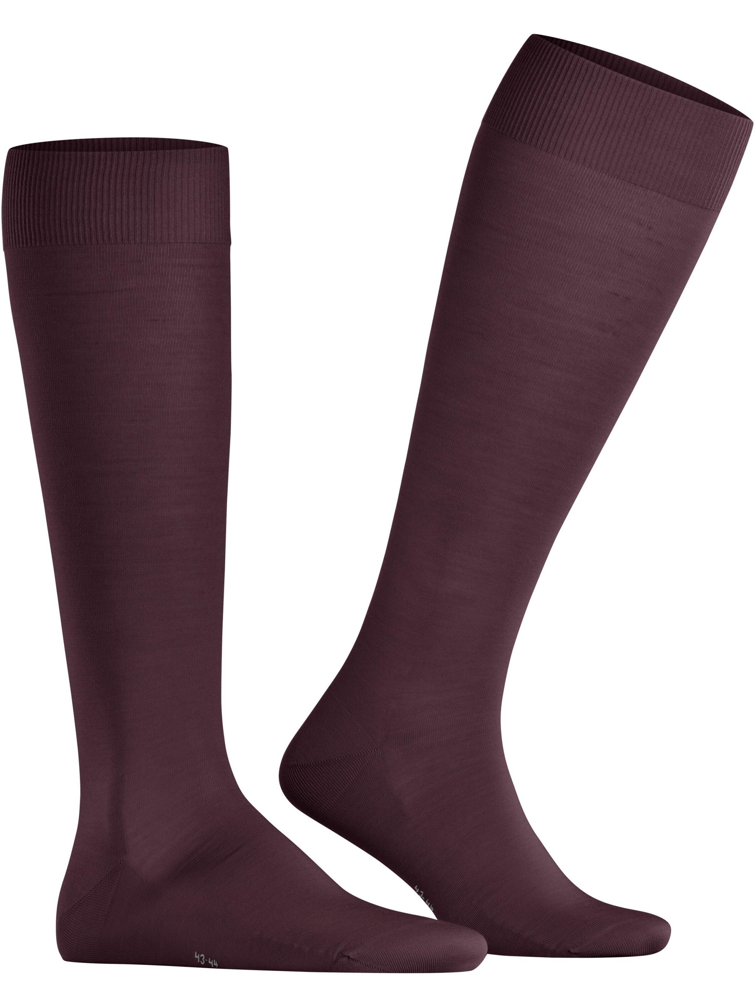 FALKE Knee High Socks 'ClimaWool' in Red