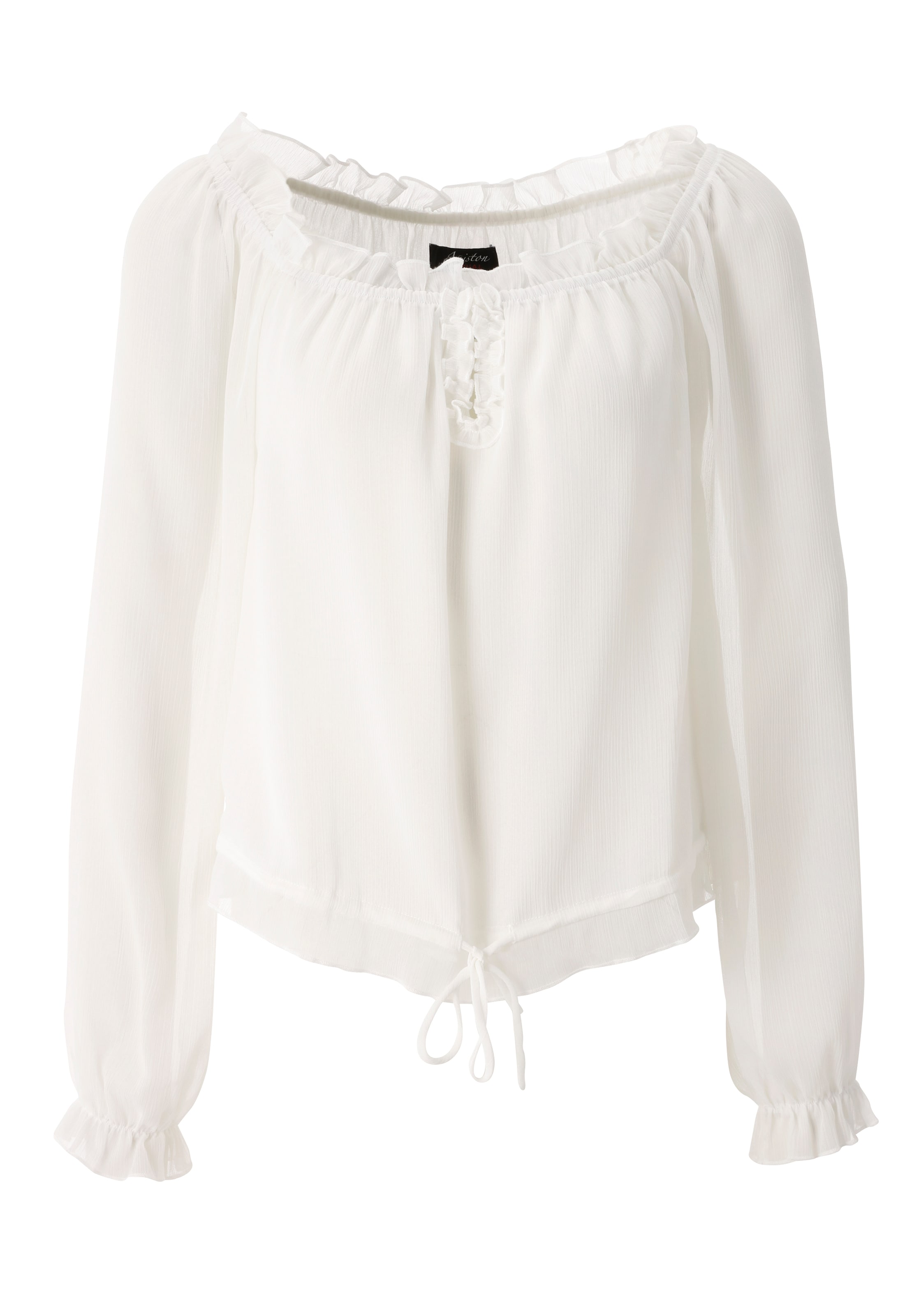 Aniston CASUAL Blouse in White: front