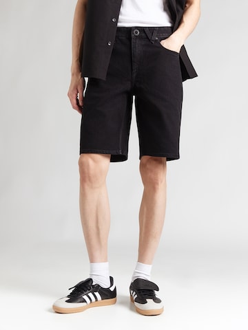 Volcom Regular Jeans 'SOLVER' in Black: front