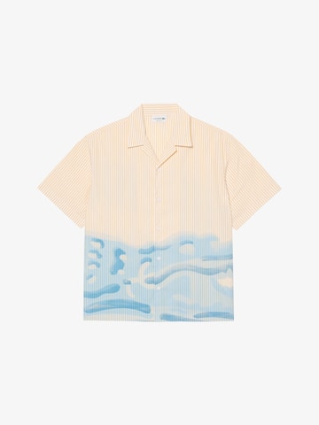 Regular fit Camicia di LACOSTE in beige