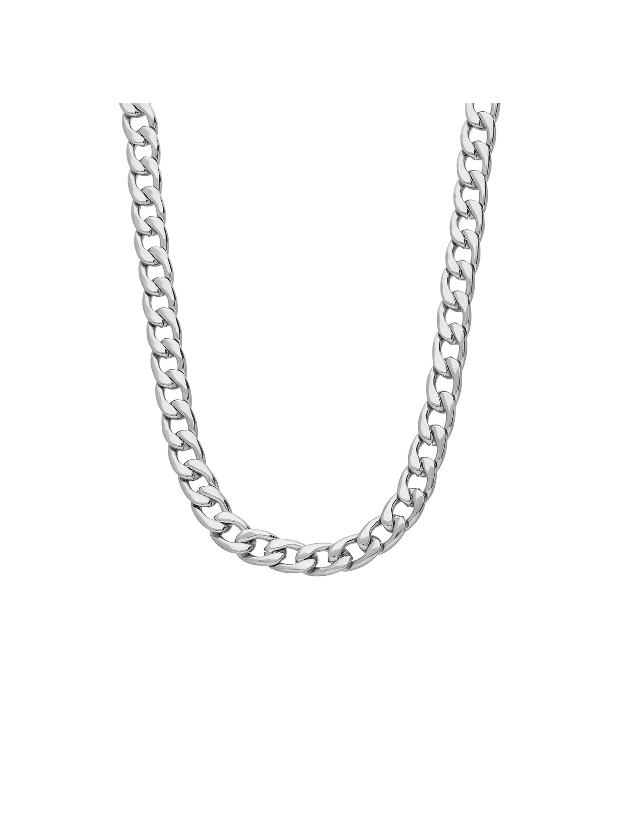 Lucardi Ketting 'Statement' in Zilver