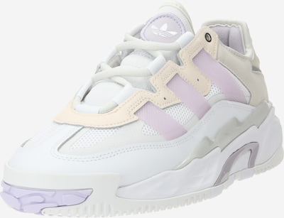 ADIDAS ORIGINALS Platform trainers 'NITEBALL' in Beige / Purple / White, Item view