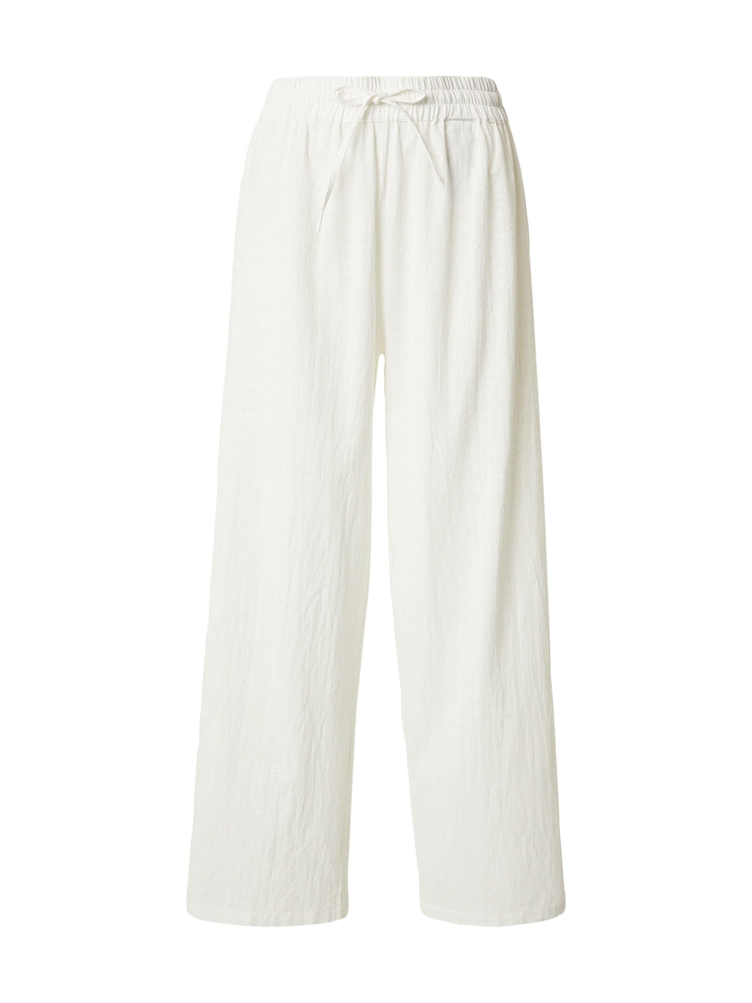 Pantalon 'ONLTIZANA' ONLY en blanc : devant