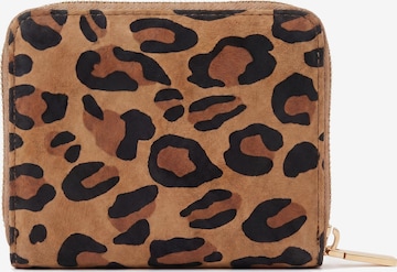 MILLYMILK® Wallet 'SAVANA SMALL' in Brown: front