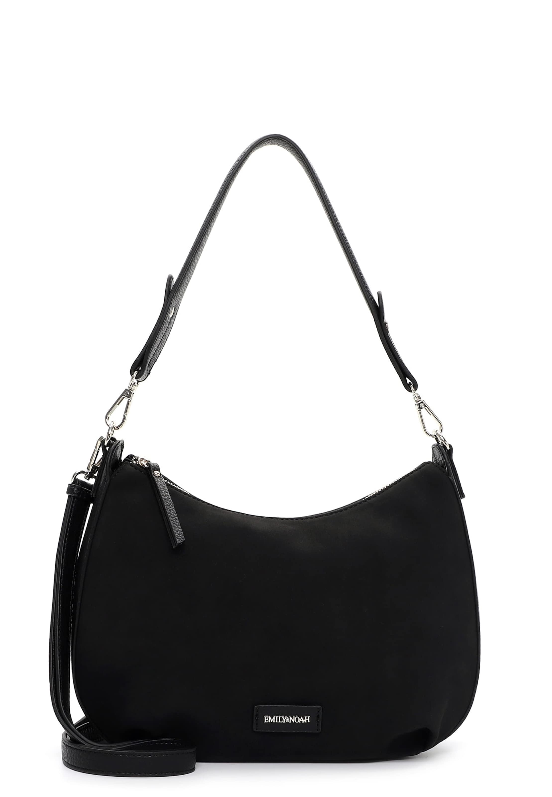 Emily & Noah Crossbody Bag 'Jeanna' in Black: front