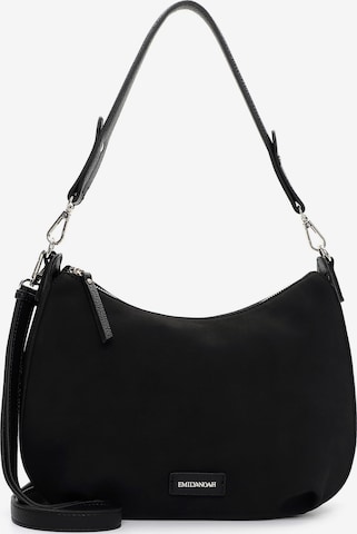 Borsa a spalla 'Jeanna' di Emily & Noah in nero: frontale