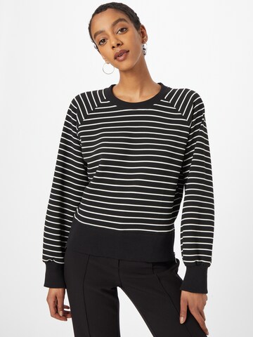 WarehouseSweater majica - crna boja: prednji dio