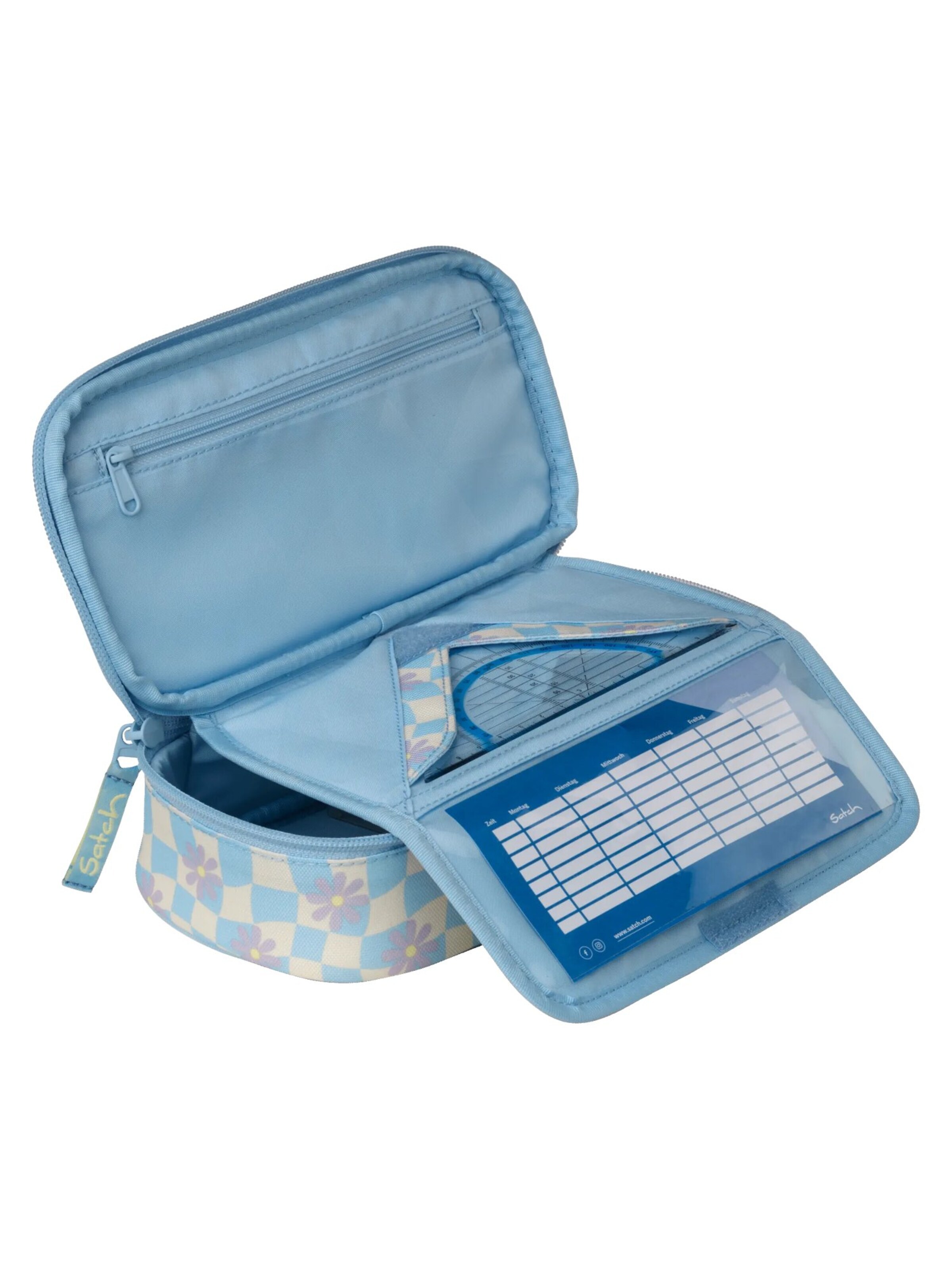 Satch Bag 'Federmäppchen Schlamperbox' in Blue