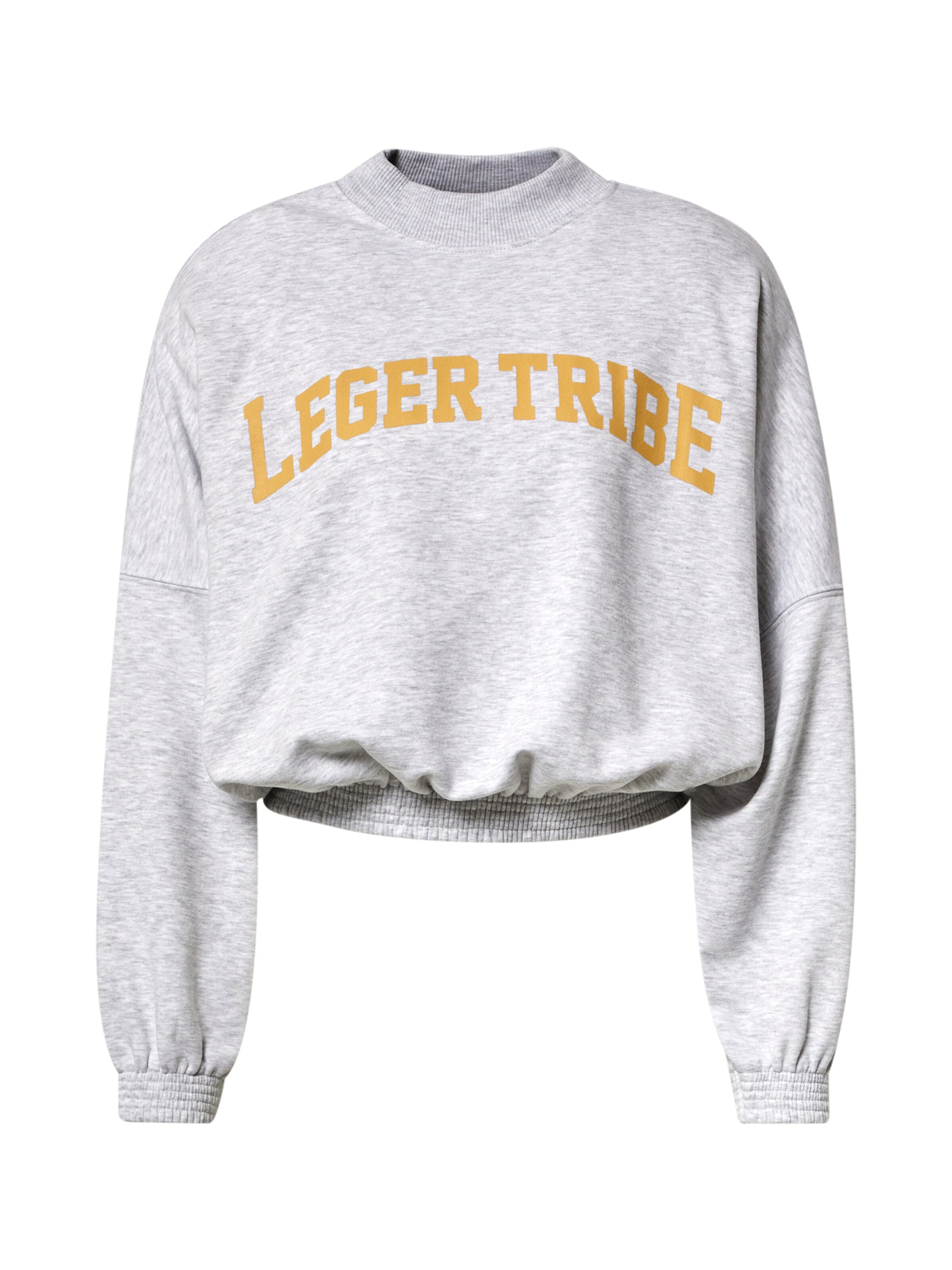 Frauen Sweat LeGer by Lena Gercke Sweatshirt 'Milla' in Graumeliert - BA20328 Frauen Sweat LeGer by Lena Gercke Sweatshirt 'Milla' in Graumeliert - BA20328