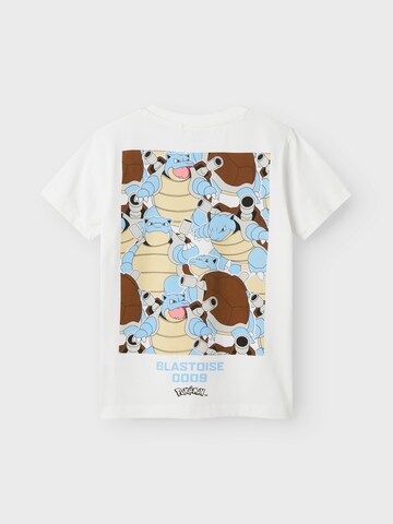 NAME IT Μπλουζάκι 'NKMJatin Pokemon' σε λευκό