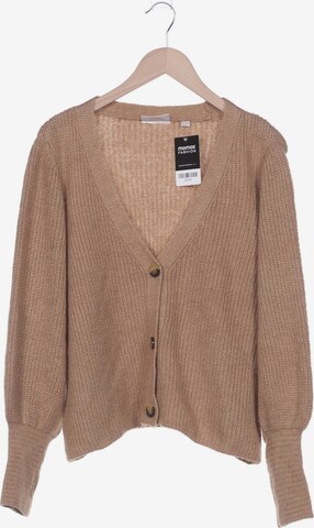 ONLY Carmakoma Sweater & Cardigan in S in Brown: front