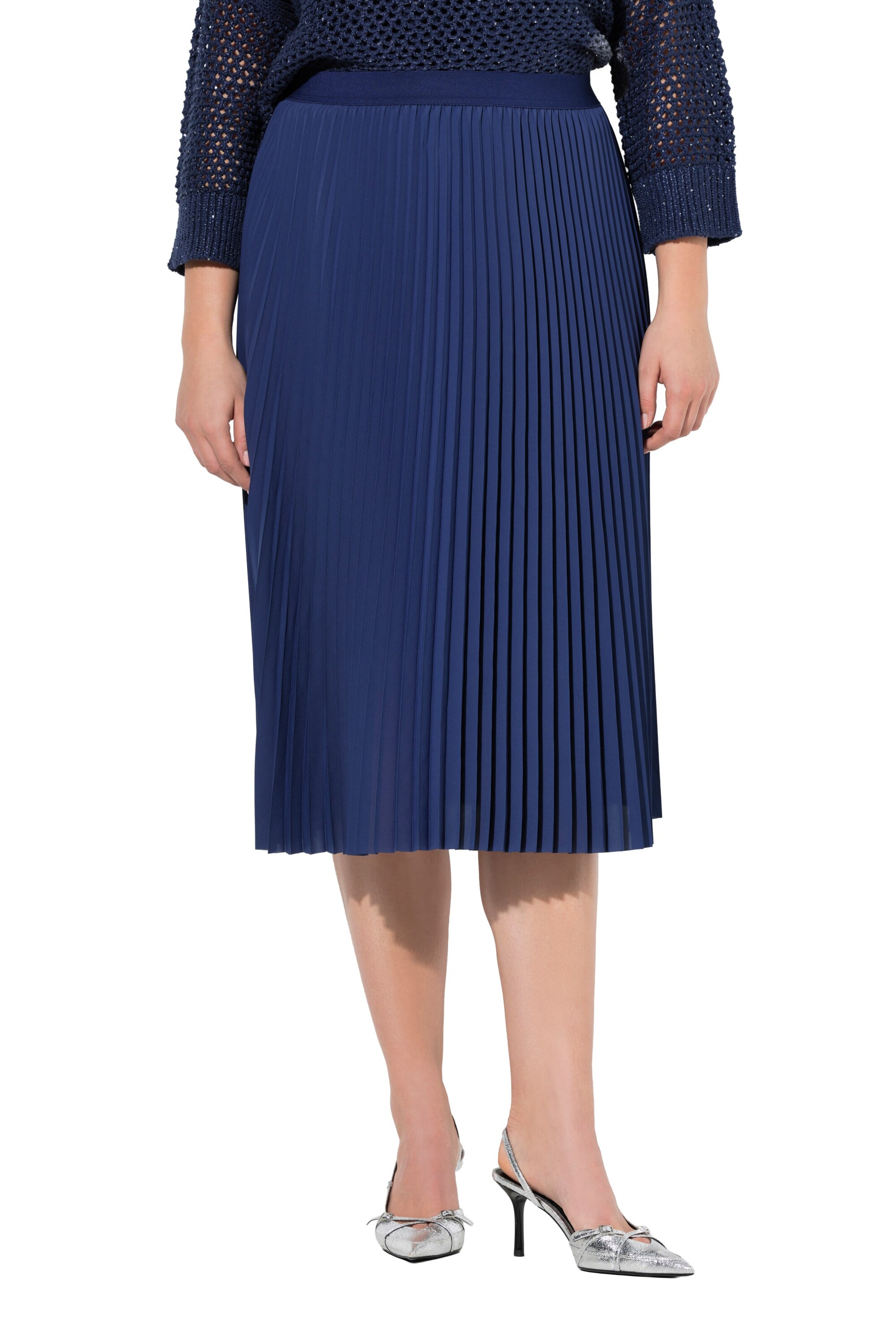 Ulla Popken Skirt in Blue: front