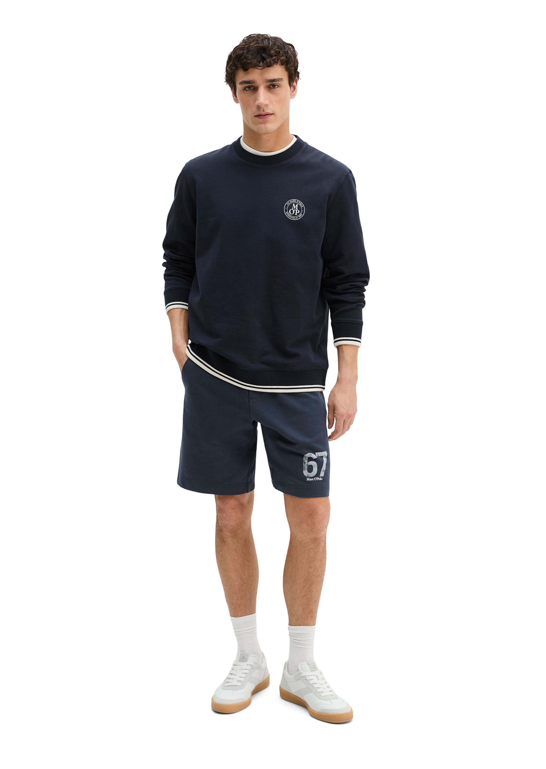 Marc O'Polo Sweatshirt in Blue