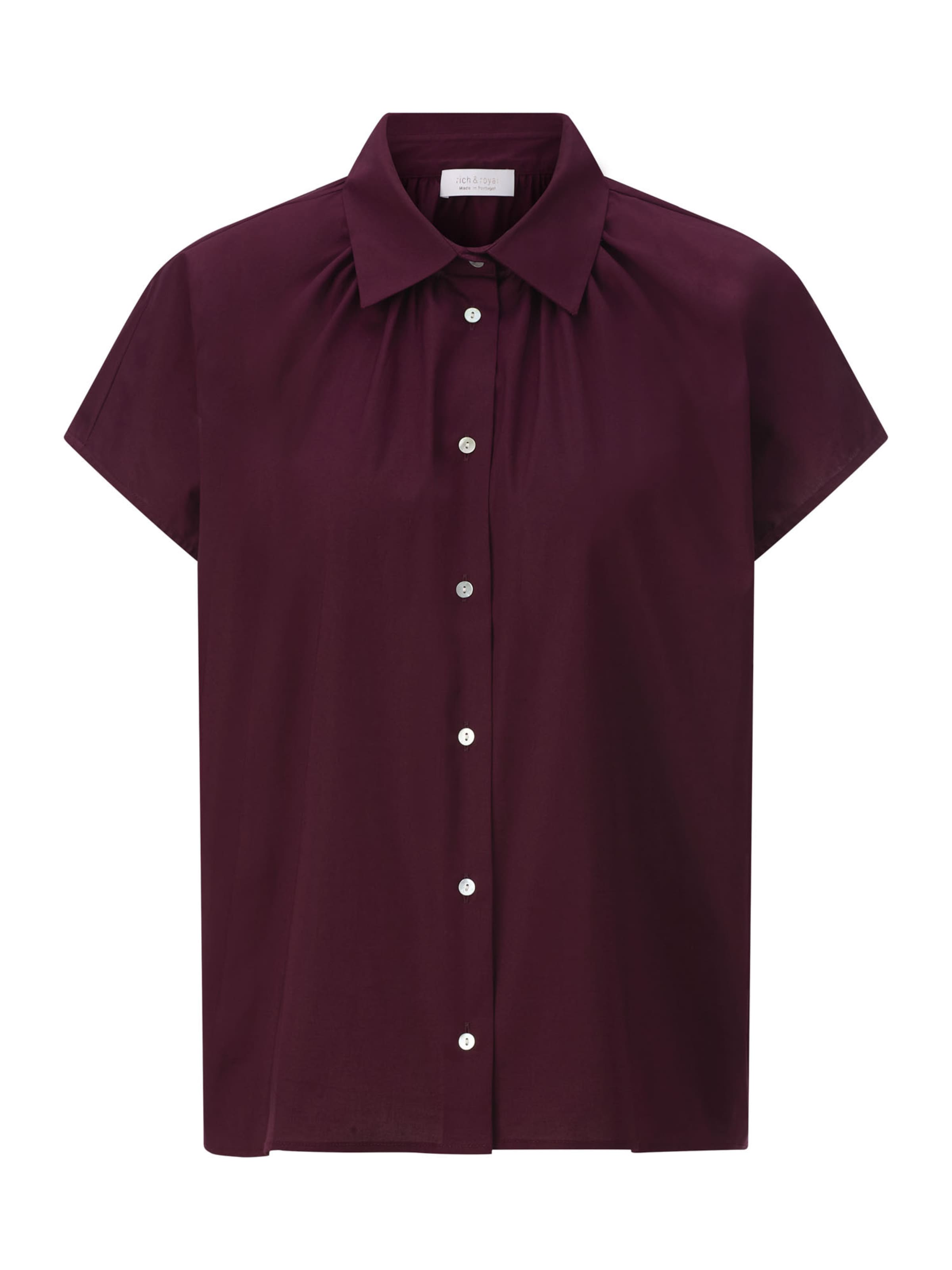 Chemisier Rich & Royal en rouge : devant