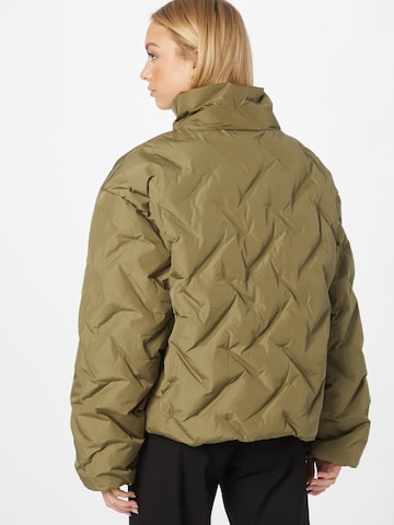 NA-KD Winter Jacket in Green