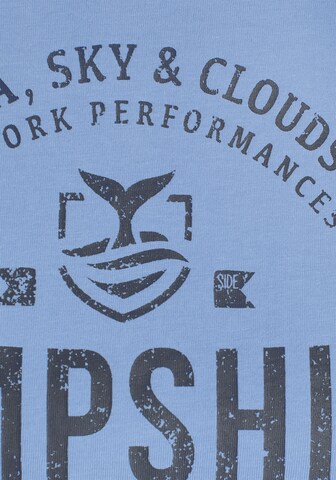 DELMAO T-Shirt in Blau