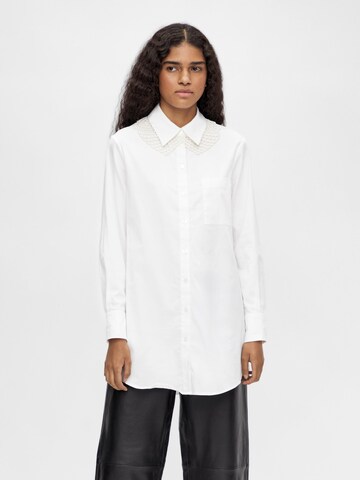 OBJECT Bluzka 'Roxa' w kolorze biały: przód