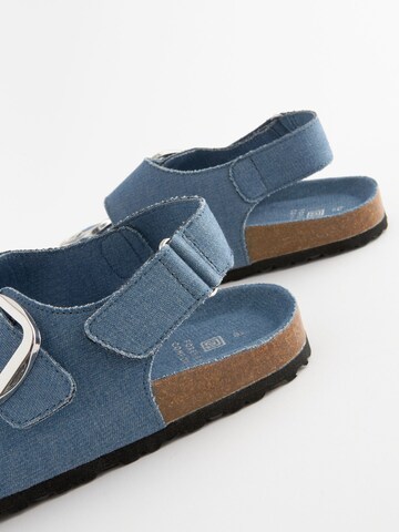 Next - Sandalias en azul