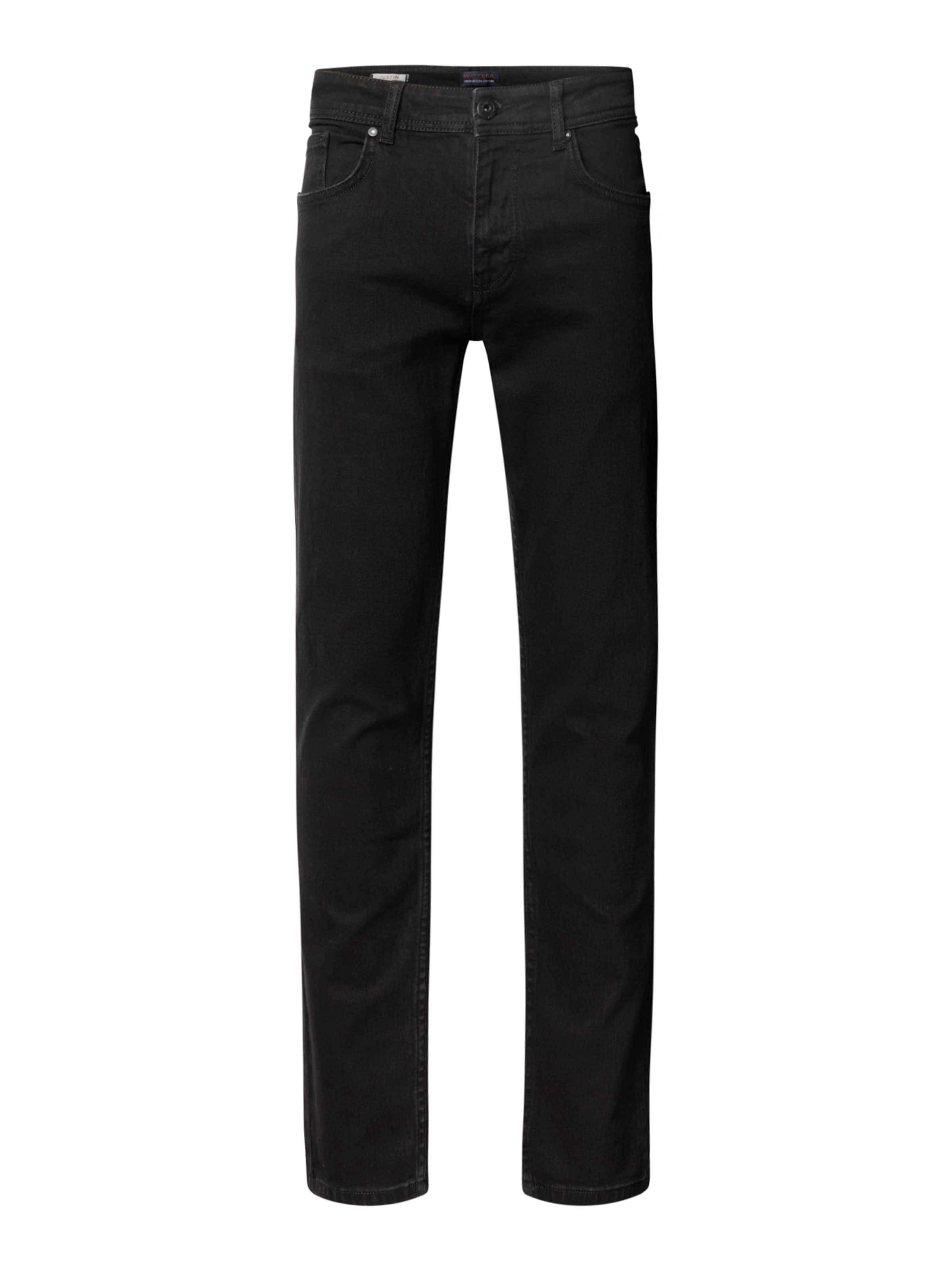WOTEGA Slim fit Jeans 'Justin' in Black: front