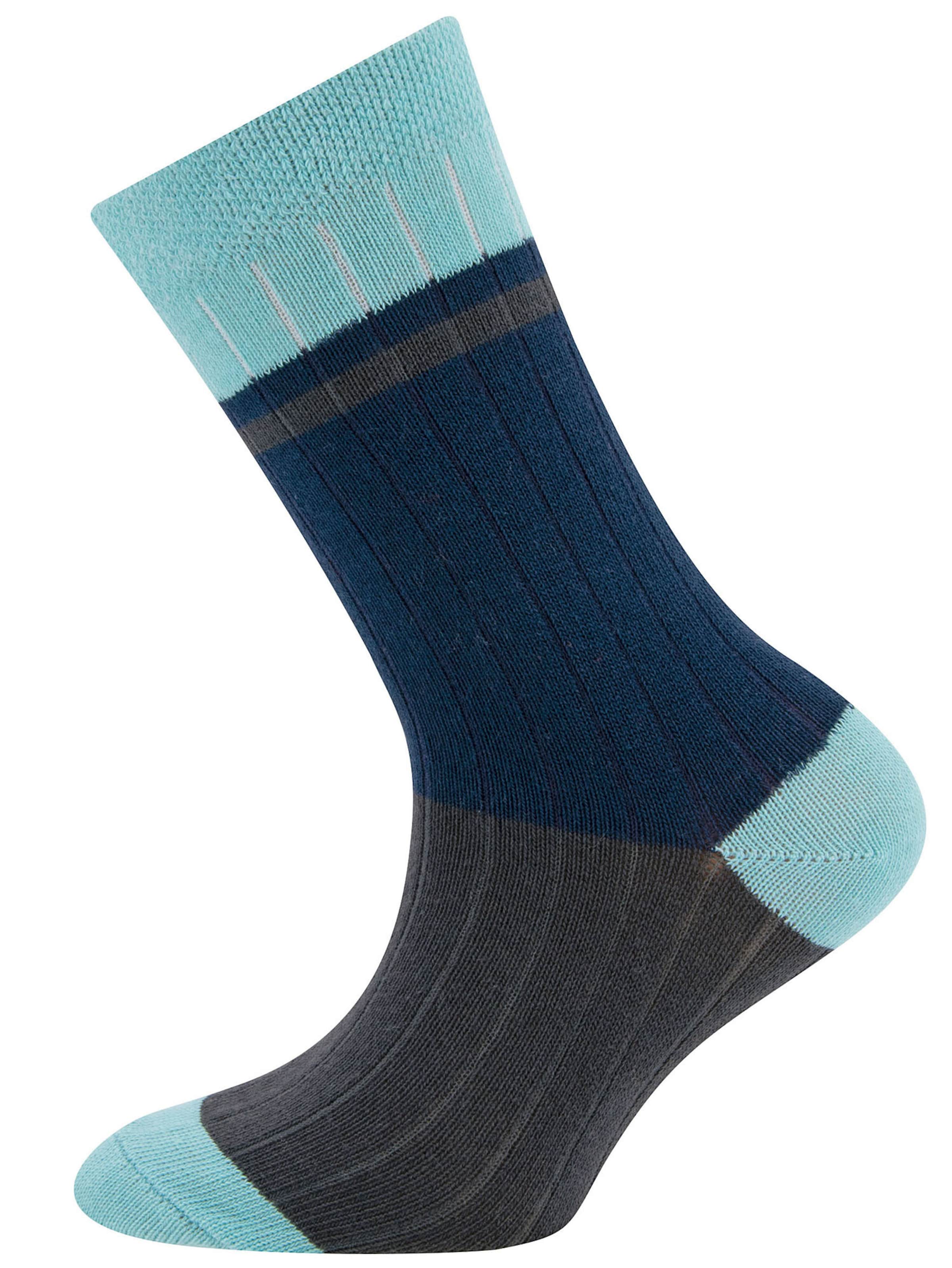 EWERS - Meias 'Retro- Chic' em azul